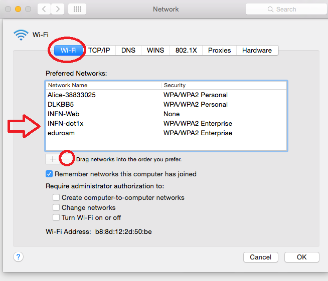 certificato eduroam scarica