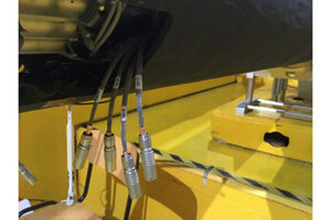 Cablaggi per la manutenzione di LUCID al CERN