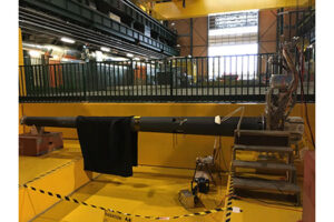 Cablaggi per la manutenzione di LUCID al CERN