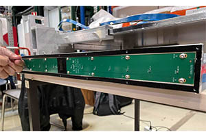 Produzione della scheda SND_SIPM60 e installazione per SND@LHC