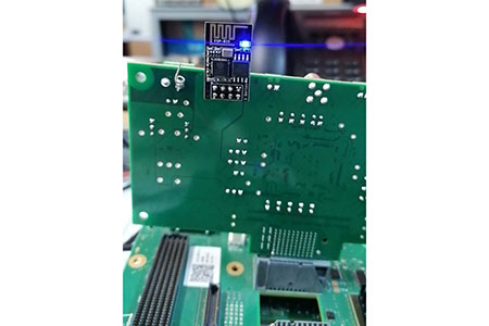 Sistema di controllo via WiFi della scheda Octopaes dell' esperimento Km3