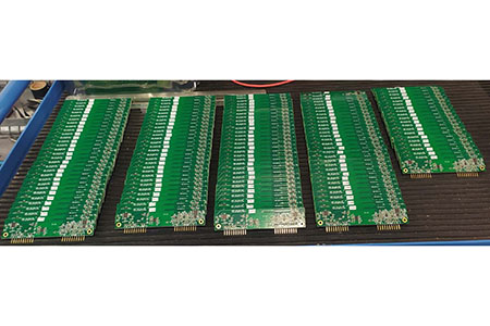 Schede Front end due canali per SIPM