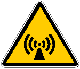 Cartello di Avvertimento: Radiazioni non ionizzanti