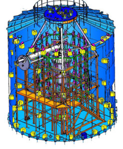 XENON: 3D model detail of the container