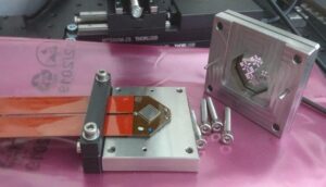 Camera under assembly construction