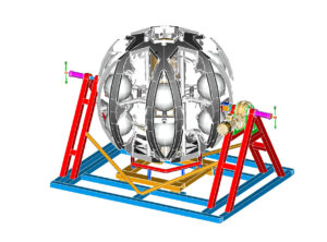 Modello 3D del Rotatore con il modulo LOM