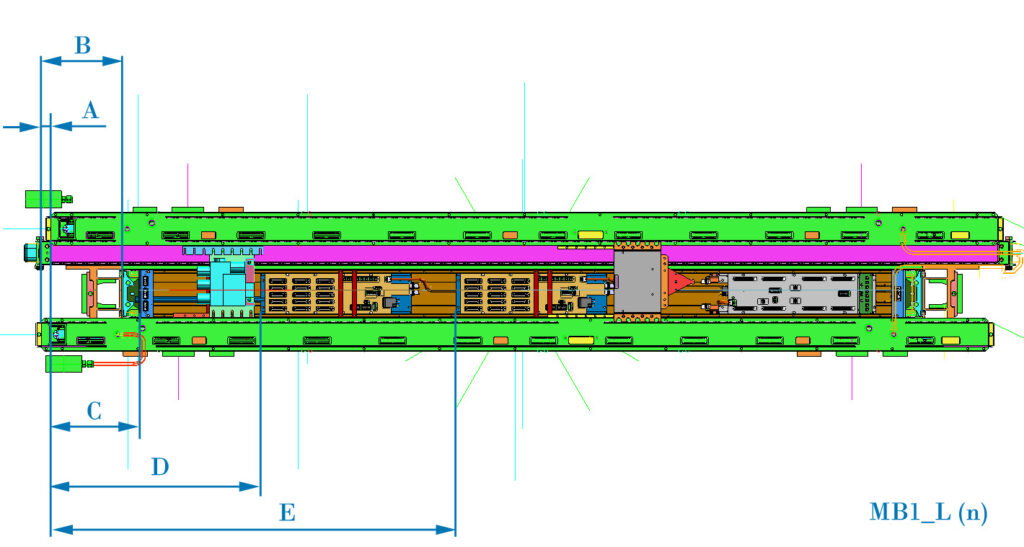 Example of the new minicrate mechanics for the MB1_L-n chamber