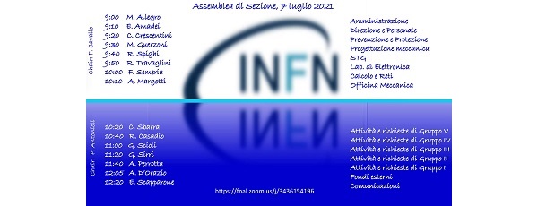 Poster sull'Assemblea di Sezione, 7 luglio 2021