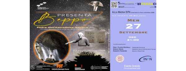 Event poster about aspettiamo la notte dei ricercatori 2023